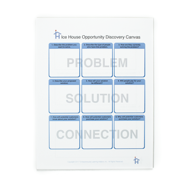 Opportunity Discovery Canvas Pad