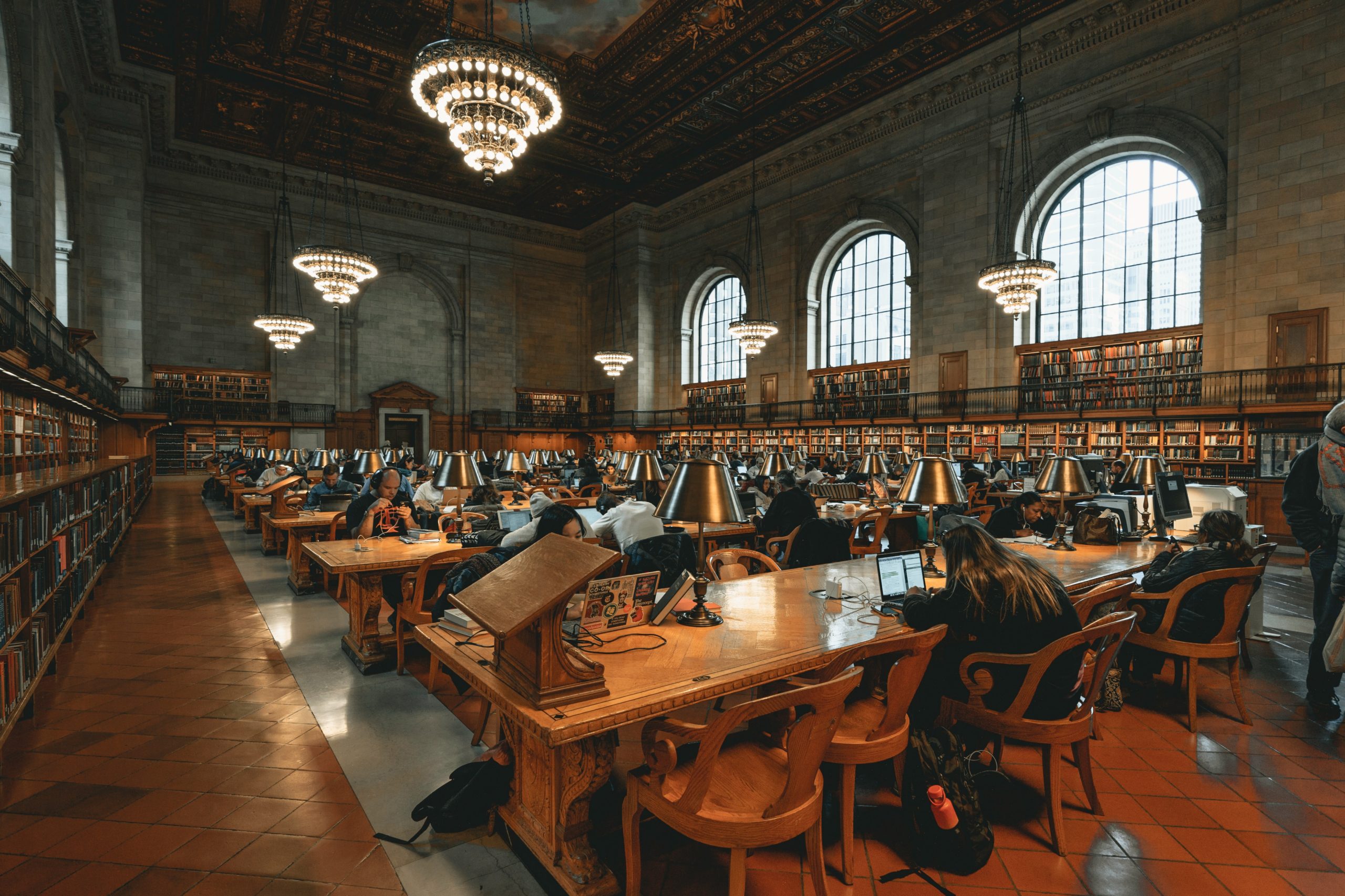 a public library
